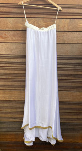 Kleid einer Edeldame nähen, Tellerrock mit Schleppe Kleid einer Edeldame nähen, weißer Rock Edeldame